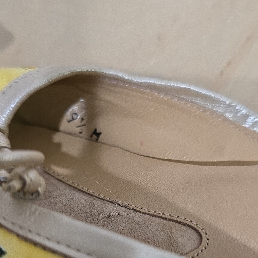 🌻Paul Mayer Yellow Floral Bow Mules - Picture 11 of 15